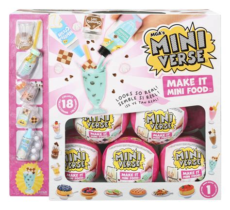 miniverse make it mini food|mga miniverse walmart.